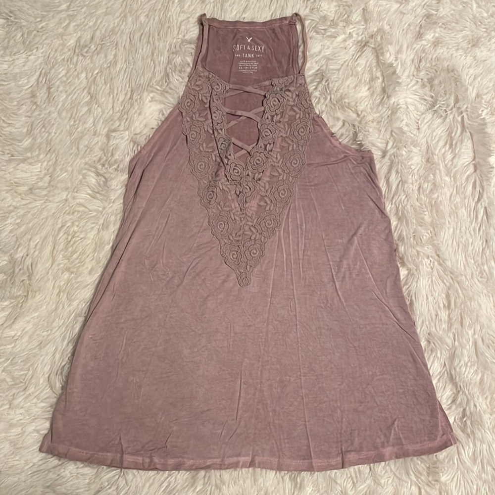 Lace Front Tank